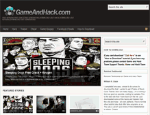Tablet Screenshot of gameandhack.com